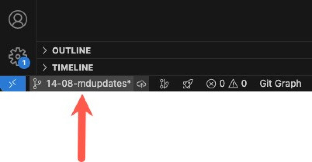 Create a branch for adding or updating content - Straygoat